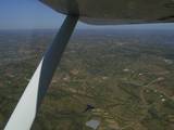 Mit dem UL in Protugal. Mit dem Eurostar auf Streckenflug in Spanien.Blick von der Algarve ins portugiesische Inland.